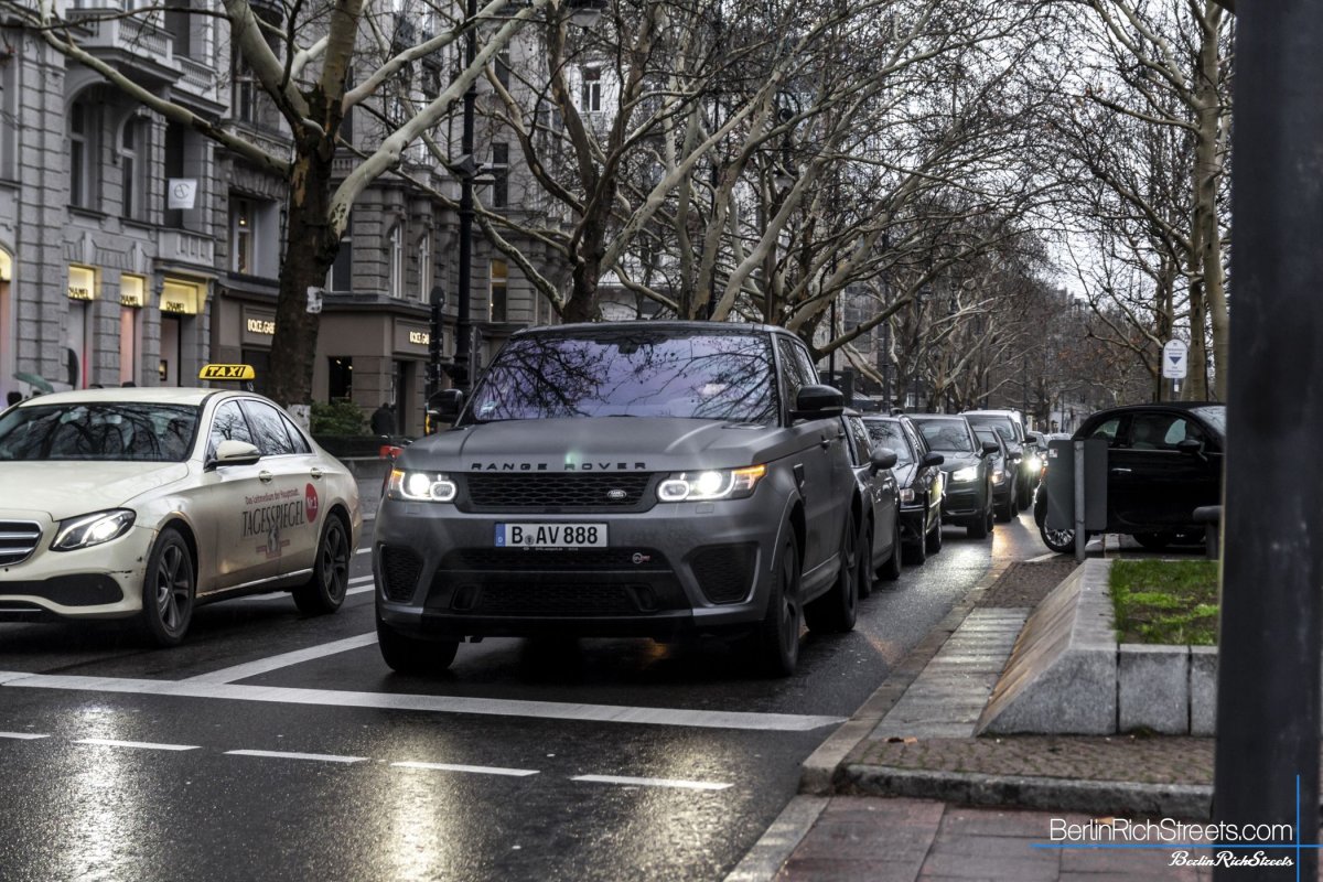 Land Rover Range Rover Sport SVR spotted in Berlin — BerlinRichStreets